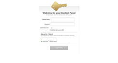 Desktop Screenshot of control.barrcode.net